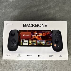 Backbone One Mobile Gaming Controller Black for iPhone Lightning Ergonomic